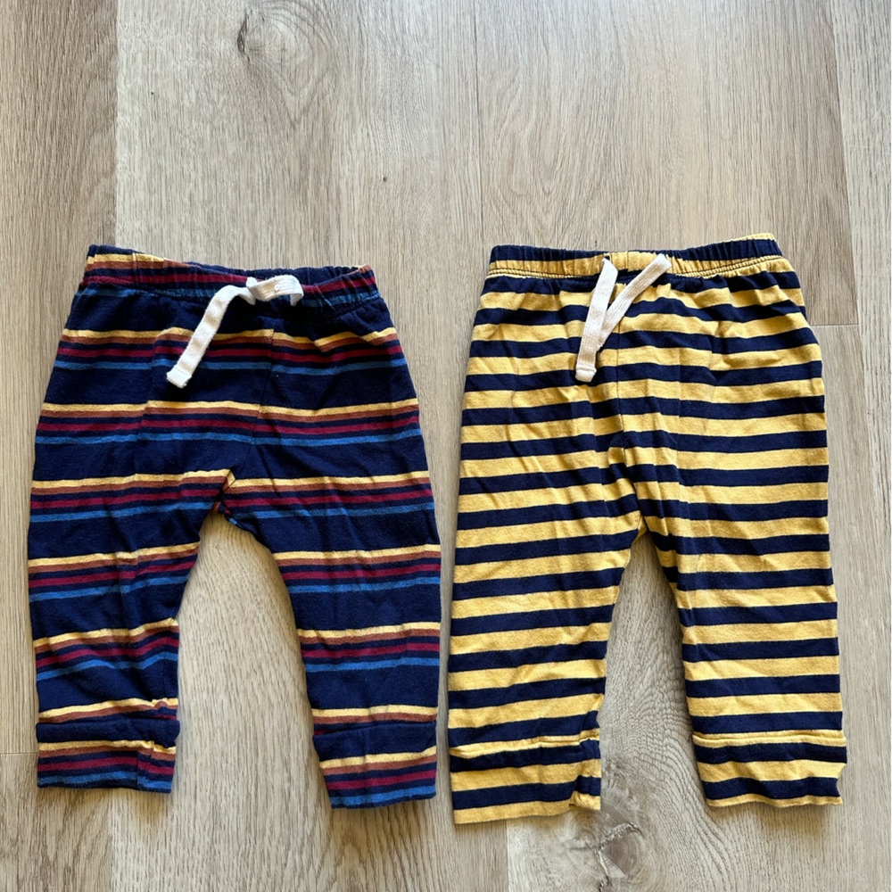 Baby Gap Bundle - 100% Organic Cotton Mix and Match Pull-On Pants, 6-12 months